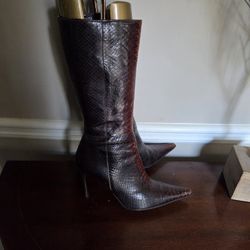 Alligator Skin Boots