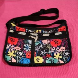 LeSportsac Deluxe Everyday Bag in Dark Floral, MSRP: $115