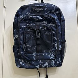 NWT East West 18 Inch Tactical  Molle Military Backpack In Blue Digital Camouflage 