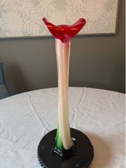 Jack in the Pulpit Murano style vase