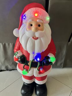 Santa 34.5” Blow Mold 