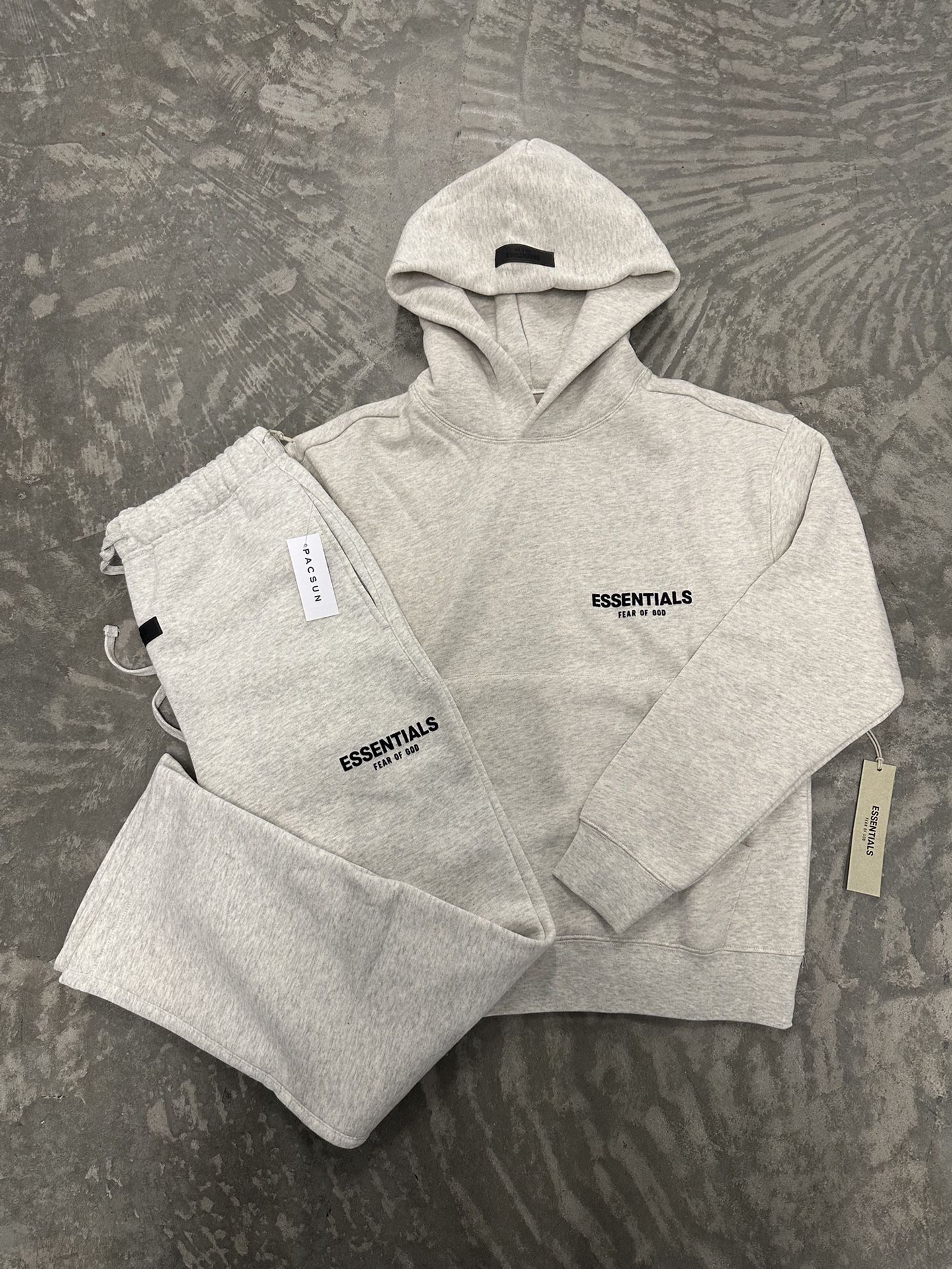 White Essentials Hoodie/ Sweats