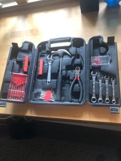Tool set + case . Must come to Huntington Beach