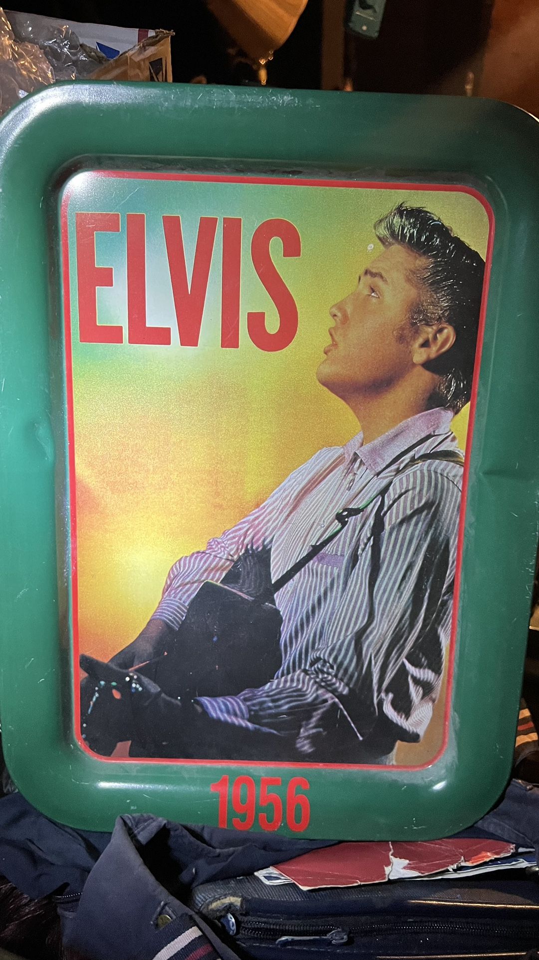 1997 VINTAGE ELVIS PRESLEY SERVING TRAY