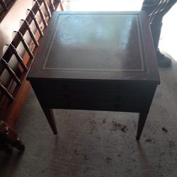 Nice all Wood End Table 