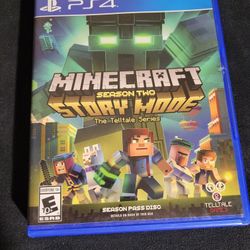 PS4 Minecraft Story Mode Game 