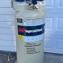 Ingersoll Rand 3-HP 60-Gallon Single-Stage Air Compressor (230V 1-Phase) *** Possibly needs compressor head gasket***