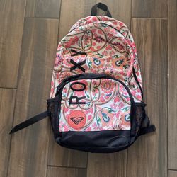 Roxy floral backpack