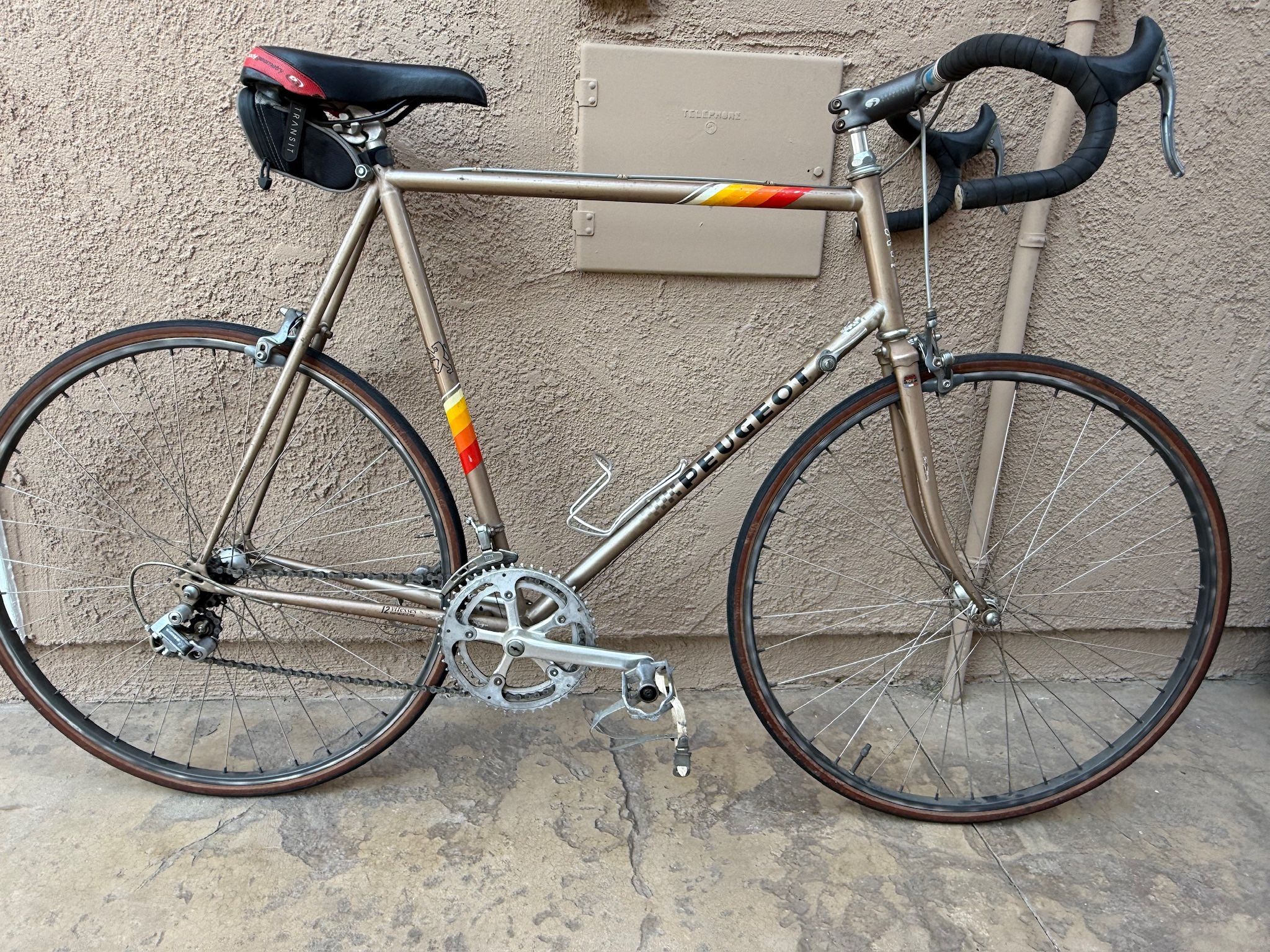 Peugeot Ultralight Pro Comp Road Racing Touring Bike Shimano 600 Ulteg