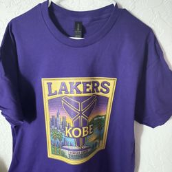 Show your Lakers pride and honor Kobe Bryant with this bold purple Mamba tribute tee – shirt perfect for true Los Angeles Lakers fans!