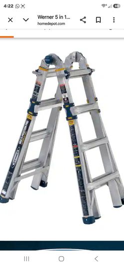 Adjustable ladder