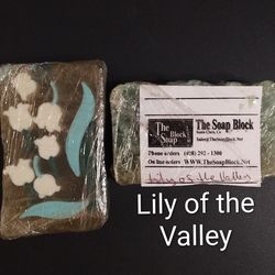 GIFT READY!  LILY OF THE VALLEY SCENTED SOAPS ($5 each)