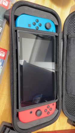 Nintendo switch, games and accessories