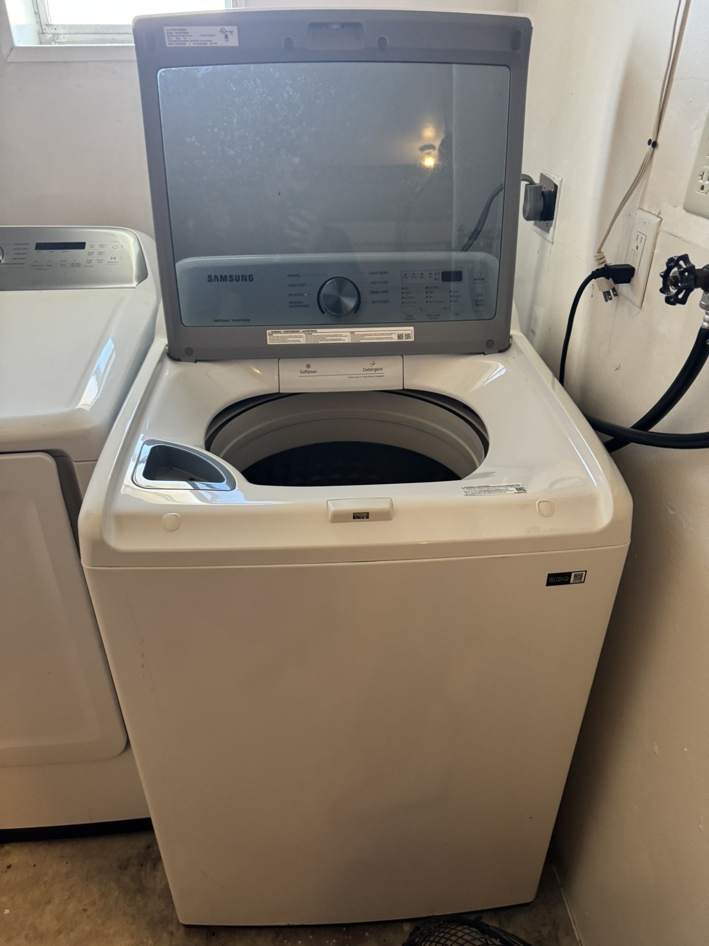 Washer and dryer