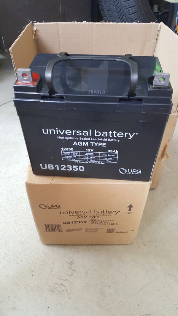12 volt 35 amp Rechargeable Batteries for Sale in Fontana, CA OfferUp