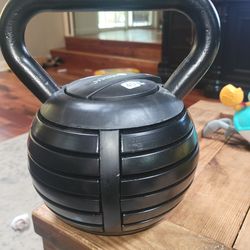 40 Lbs Adjustable Kettlebell