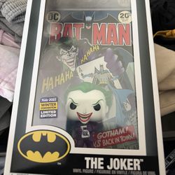 Joker Funko Comic Box