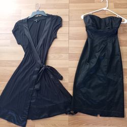 Black Express And Bebe Dresses Size Small