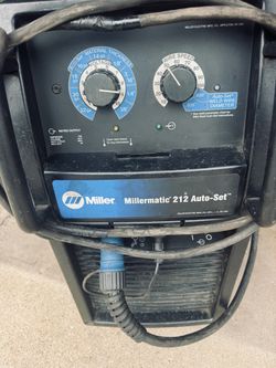 MILLER MILLERMATIC 212 MIG WELDER