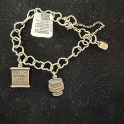 James Avery Hearts Charm Bracelet 
