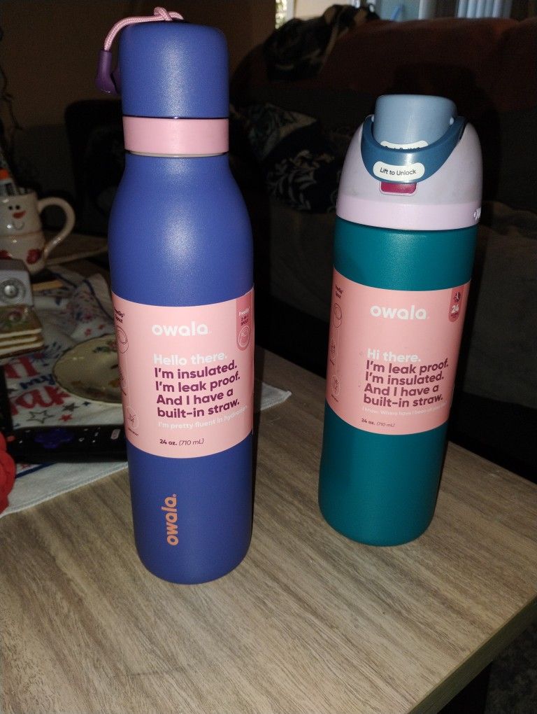 2 OWALA 24 OZ WATER Bottles