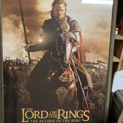 Lord, Of The Rings, Posters, Originals, Framed