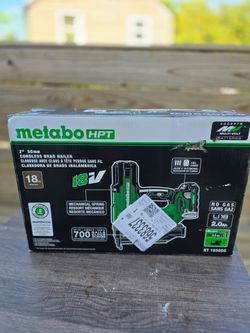 New (open-box)  metabo HPT 18GA cordless Brad nailer