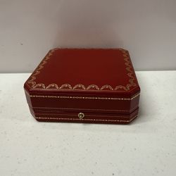 Cartier scatola presentazione anelli box for rings / pendant ref. CRCOJO3001