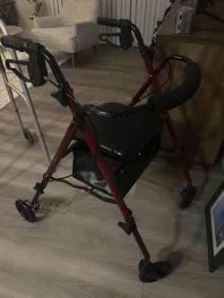 Rollater Rolling Foldable Walker