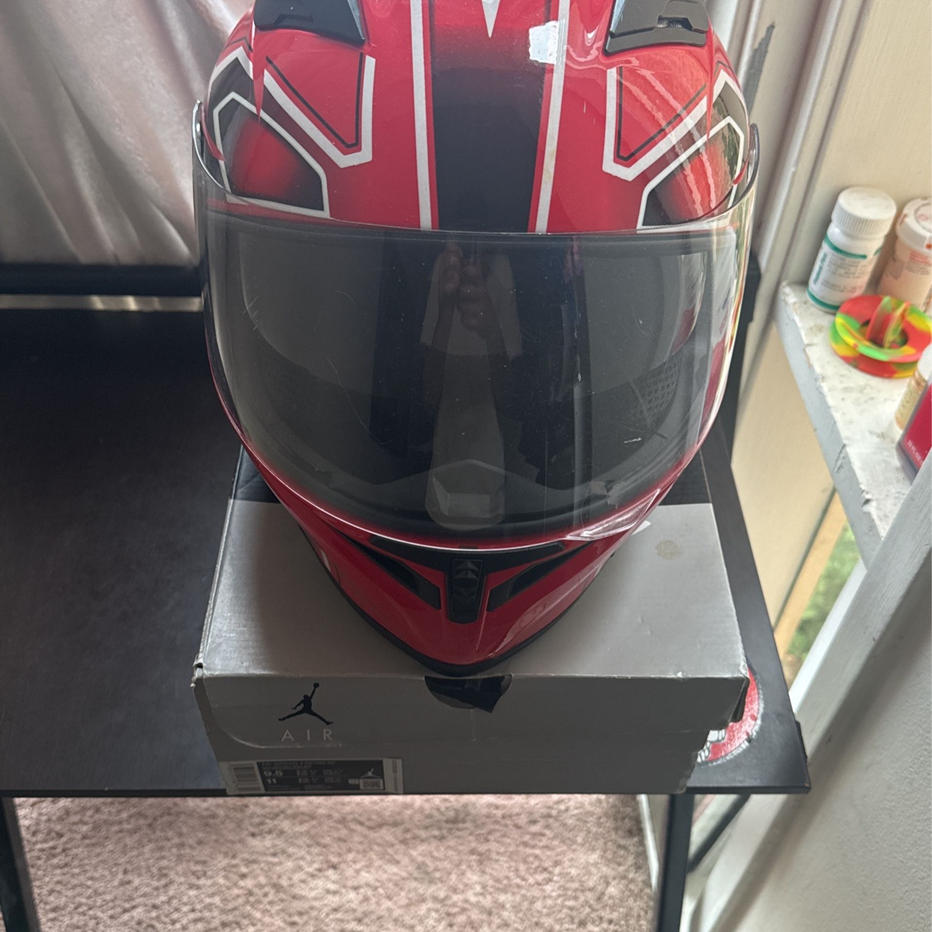 motorcycle helmet