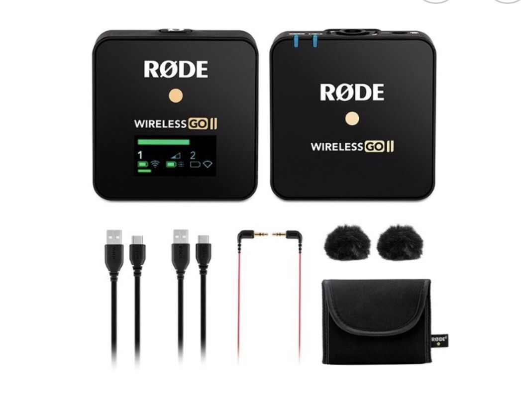 NEW! RODE WIRELESS GO II - Compact Wireless Microphone System
