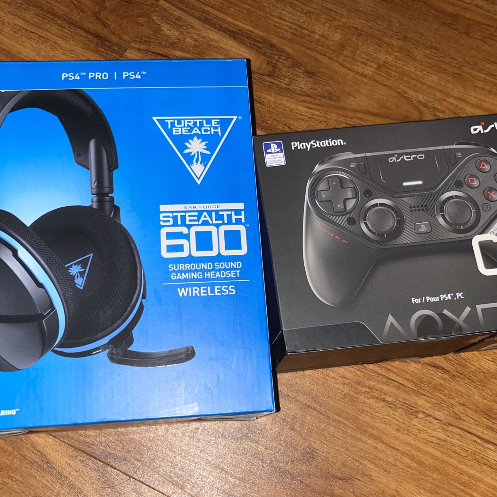 Ps4 Headset And Controller And Astro C40 Ps4 Controller