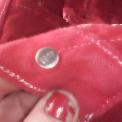 Red Original Button Up 501 Levi's