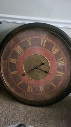 HUGE Wall Clock Home Decor Wall Decor