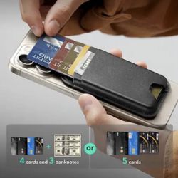 Magsafe Magnetic Wallet Card Holder Storage NEW CONDITION 