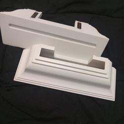 White Floating Shelves 