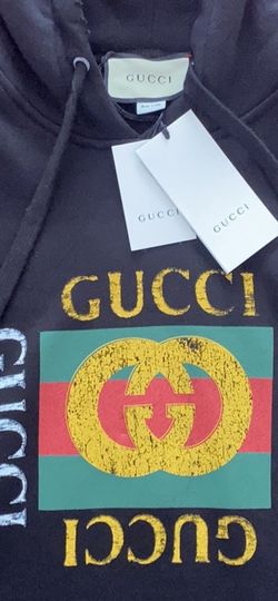 Black Gucci Hoodie Brand New