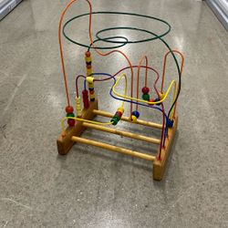 Wooden Bead Maze Toy 