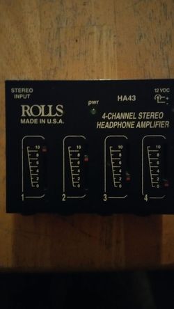 4 channel mixer