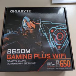 GIGABYTE B650M GAMING PLUS WIFI AM5 Motherboard - New