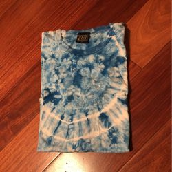 Obey, Blue Tie Dye Shirt, Medium