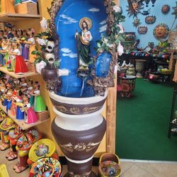 💚🙏Virgin Mary Fountain ⛲️ 💚