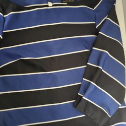 Banana Republic Striped Blouse Sz XS