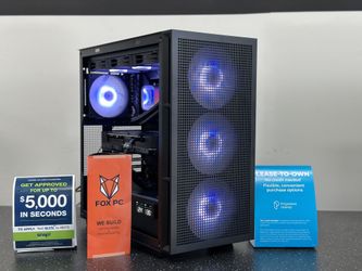 🦊 FOX 14 🦊 1 YEAR WARRANTY 🦊 FOX CUSTOM GAMING PC | PROFESSION | DESKTOP |  COMPUTER | INTEL  I7-13700KF | 32 GB DDR5 RAM | RTX 4070 SUPER (12GB).