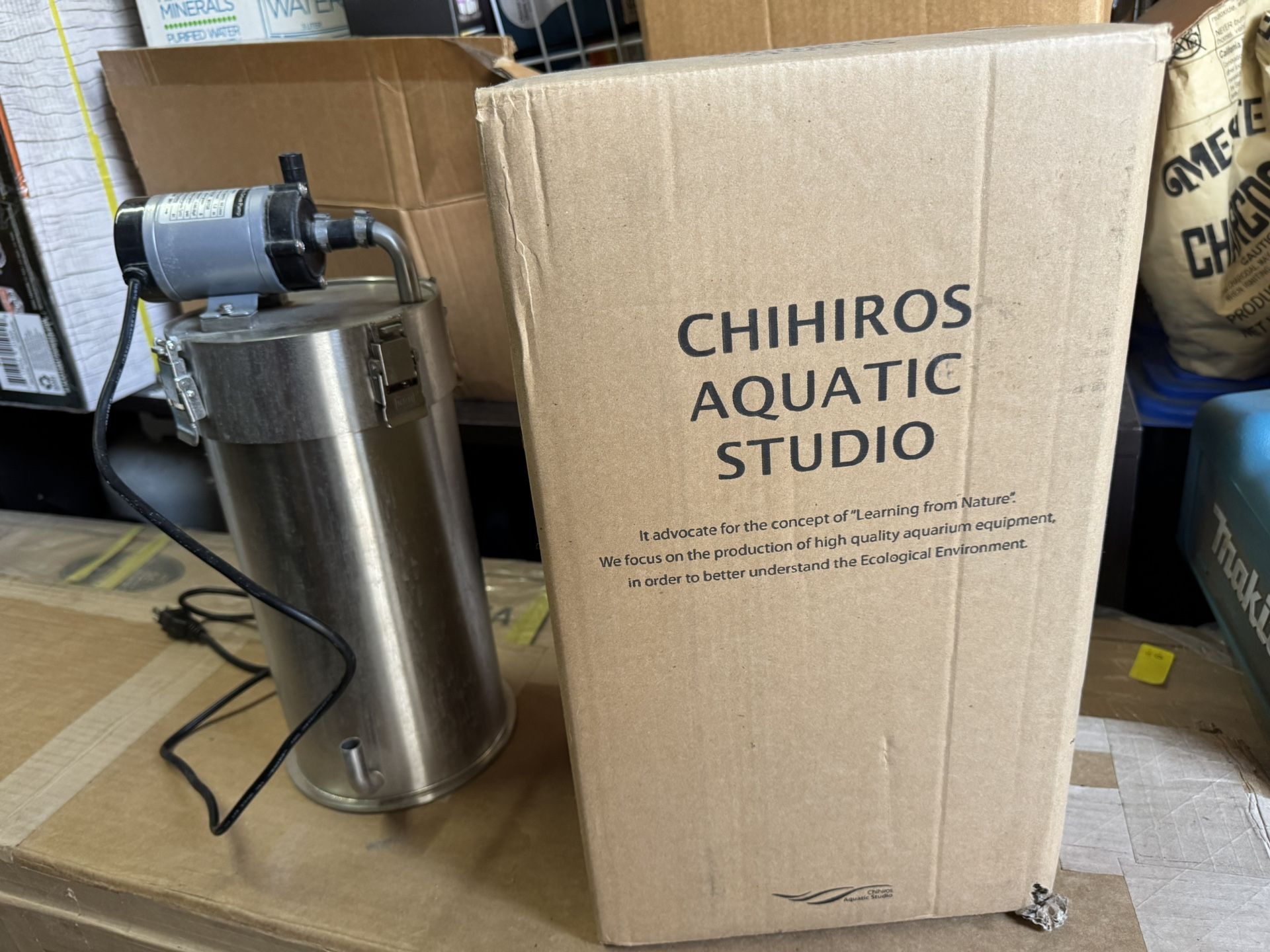 Stainless Steel Aquarium Filter - Chihiros Super Jet - ADA