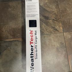 WeatherTech Universal Rear Cargo Rubber Liner Mat  (Trim To Fit) Black