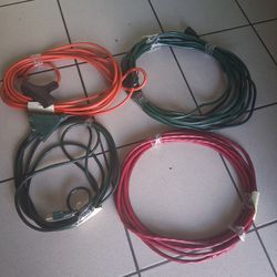 4 New extension cords for $40 firm price precio fijo.