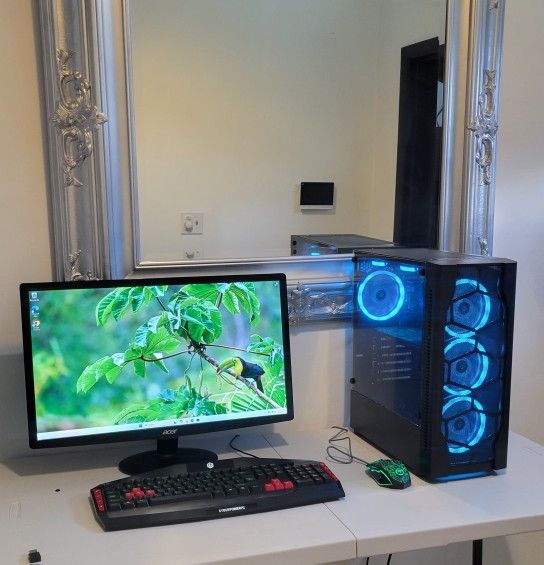 Computer Desktop Asus, INTEL QUADCORE i5-7500@ 3.40GHz,16GB DDR4, MVME-M2 256GB SSD, 1TB HDD. W11Pro