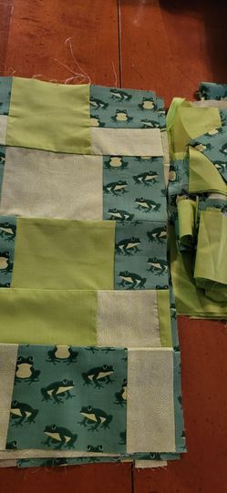 Frog fabric