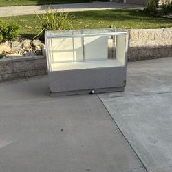 Glass Display Case 